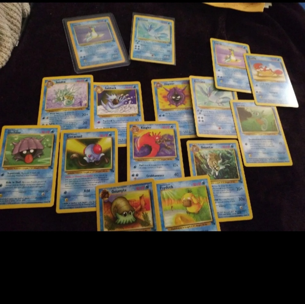 Vintage Pokemon card lot